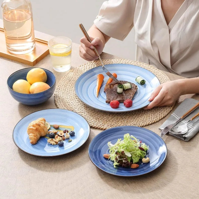 Ceramic 12-Pieces Dinnerware Sets