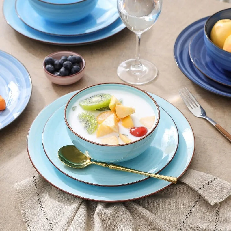 Ceramic 12-Pieces Dinnerware Sets